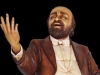 Luciano Pavarotti, Caricature carving, basswood