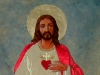 Secret Heart, Religious Fabric Art