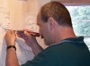 studio, religious relief carving